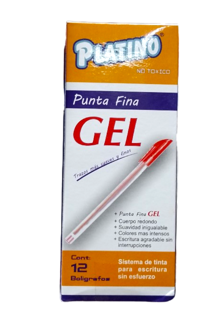 LAPICERO  ROJO PLATINO -MRF