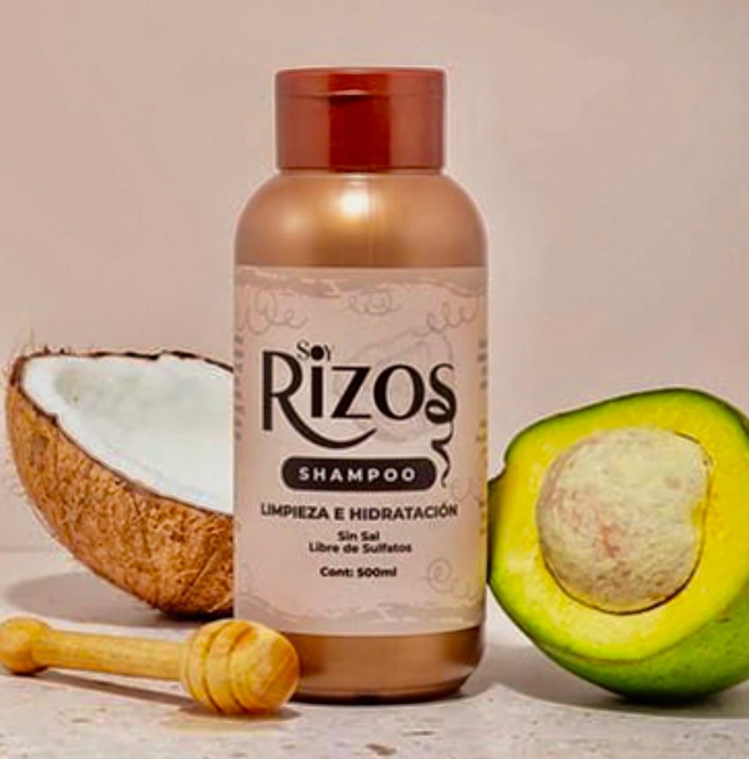 SOY RIZOS SHAMPOO LIMPIEZA E HIDRATACION  500 ML
