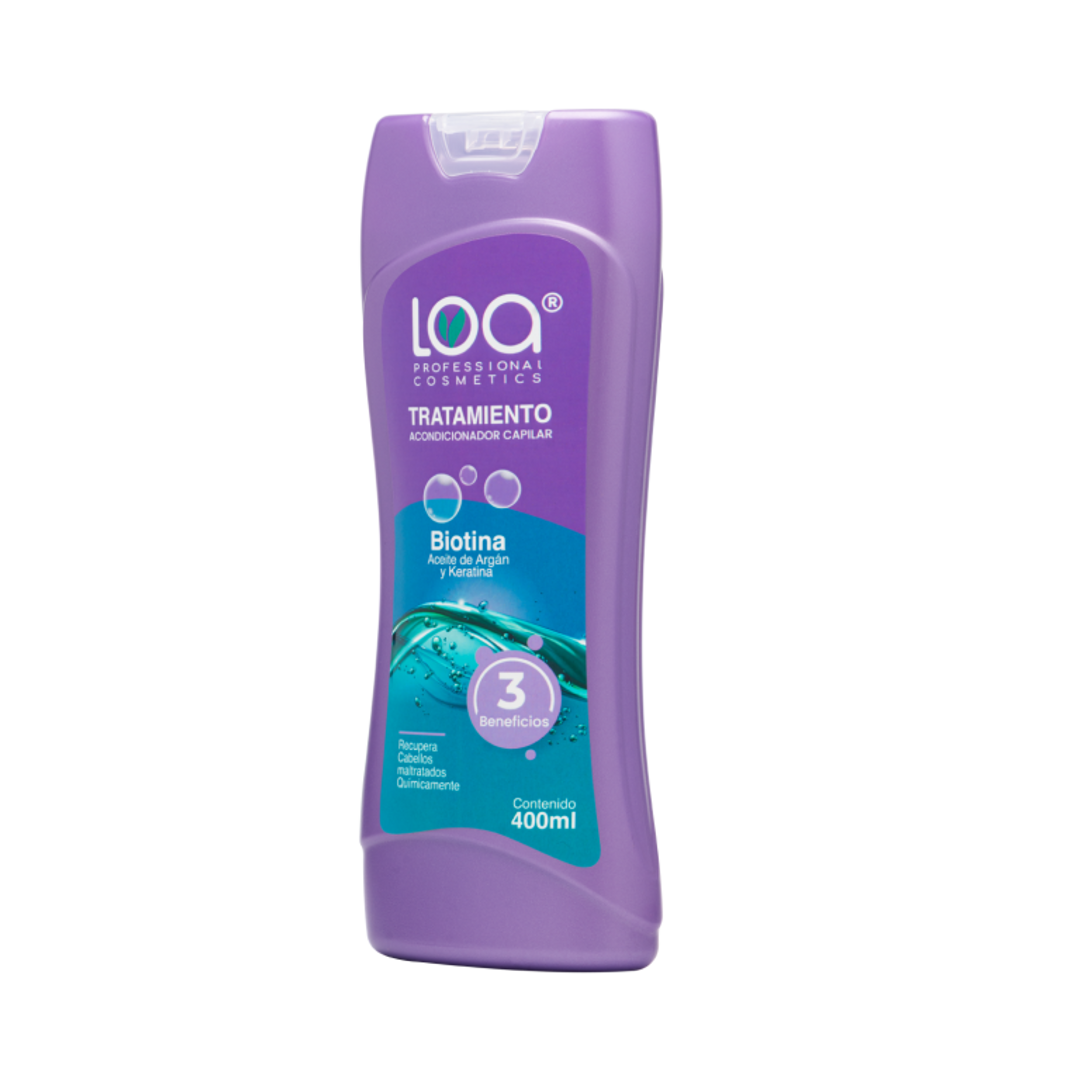 TRATAMIENTO REPOLARIZADOR BIOTINA LOA X 400ML