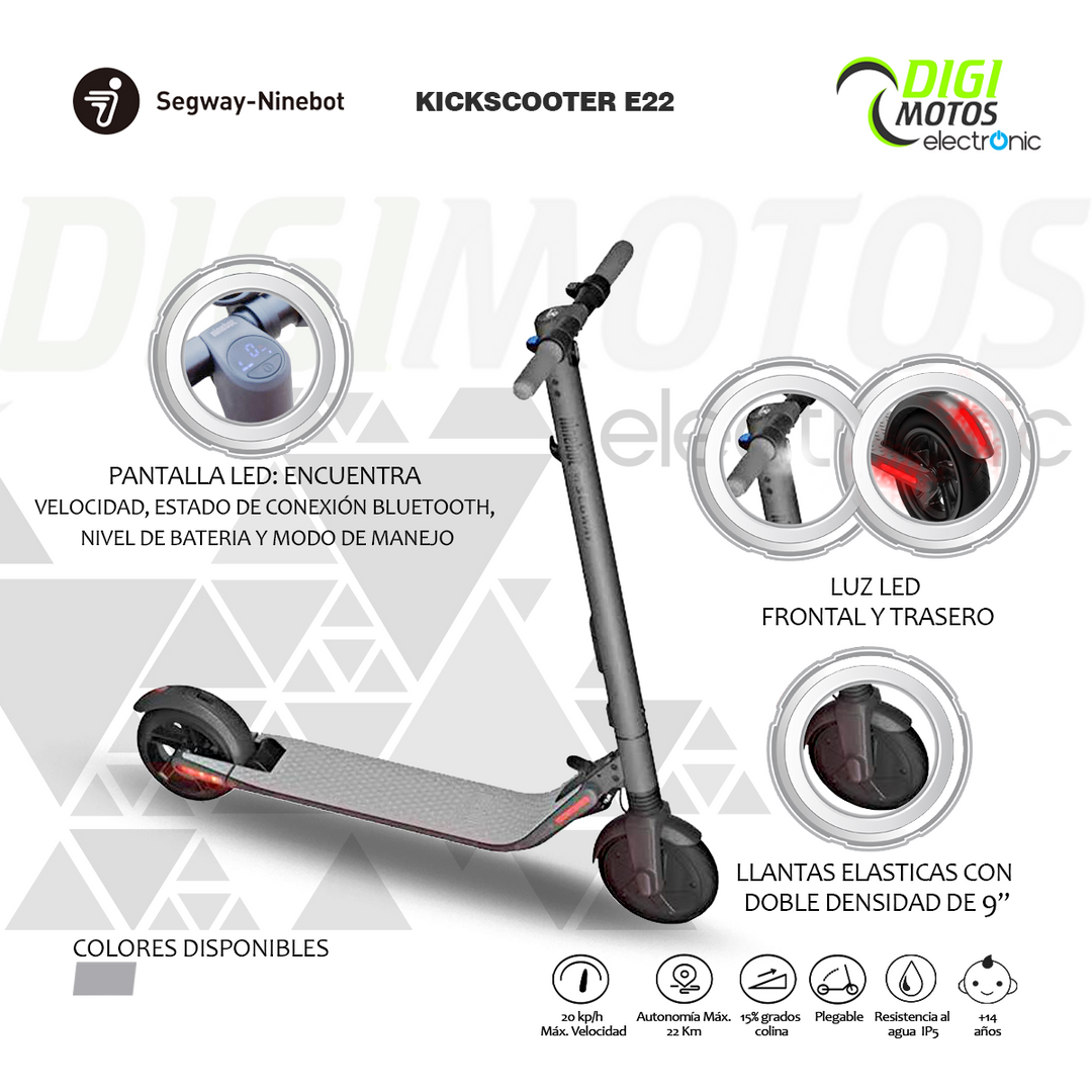 NINEBOT KICK SCOOTER E22