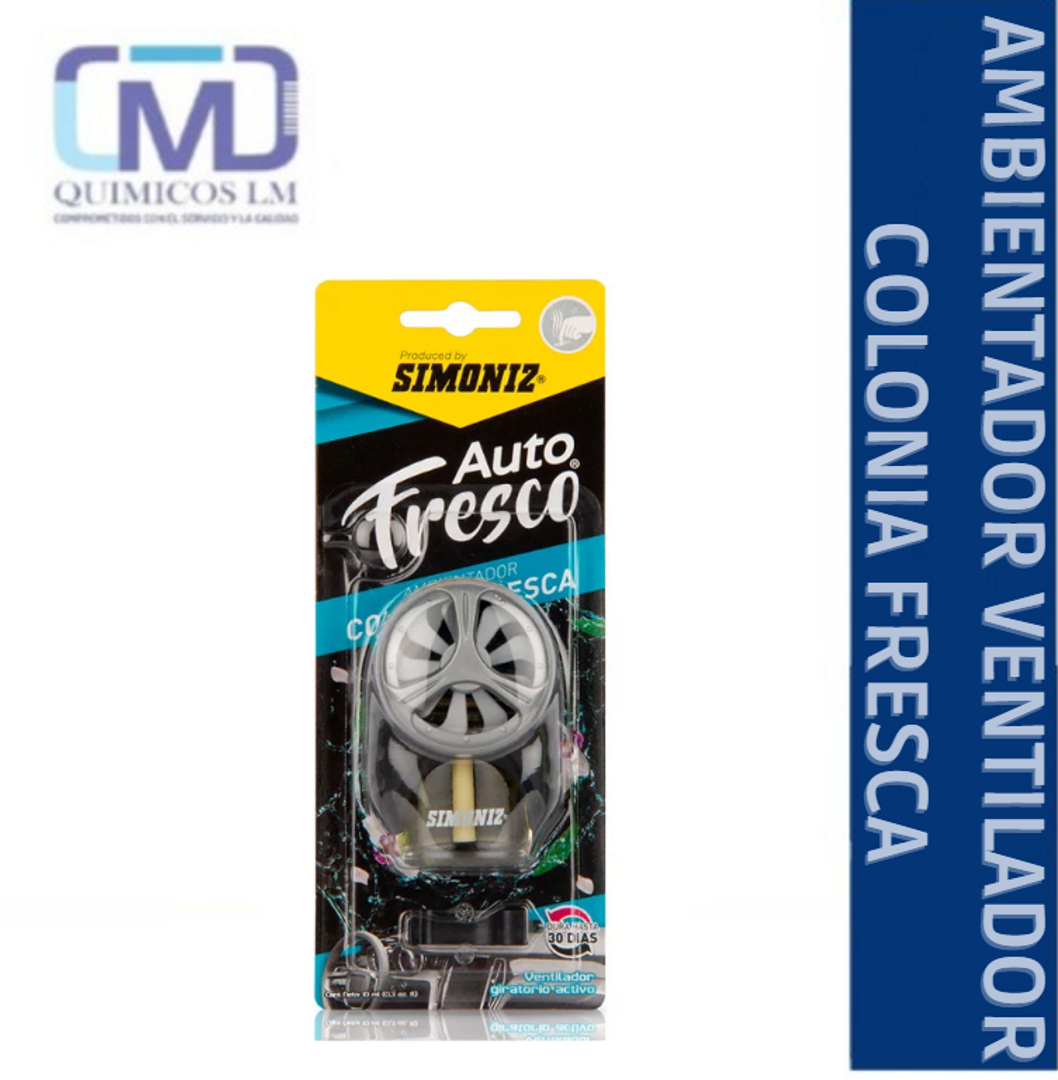 AMBIENTADOR VENTILADOR - COLONIA FRESCA