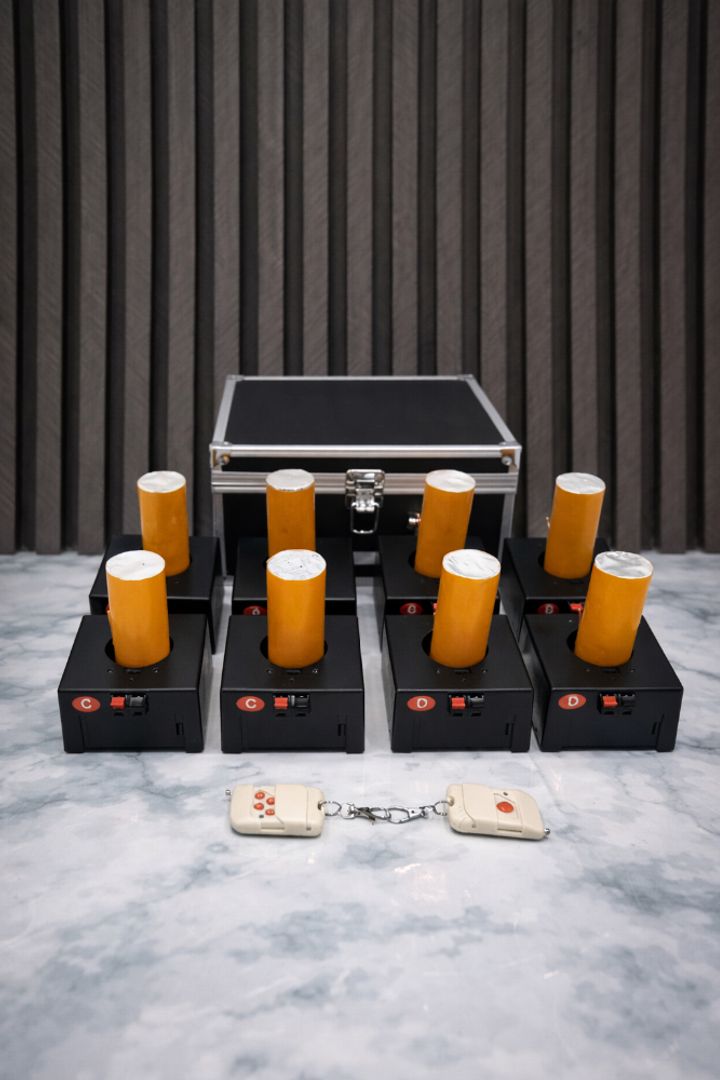 ACTIVADOR CAÑÓN ELÉCTRICO O PÓLVORA FRIA x 8 UNIDADES 