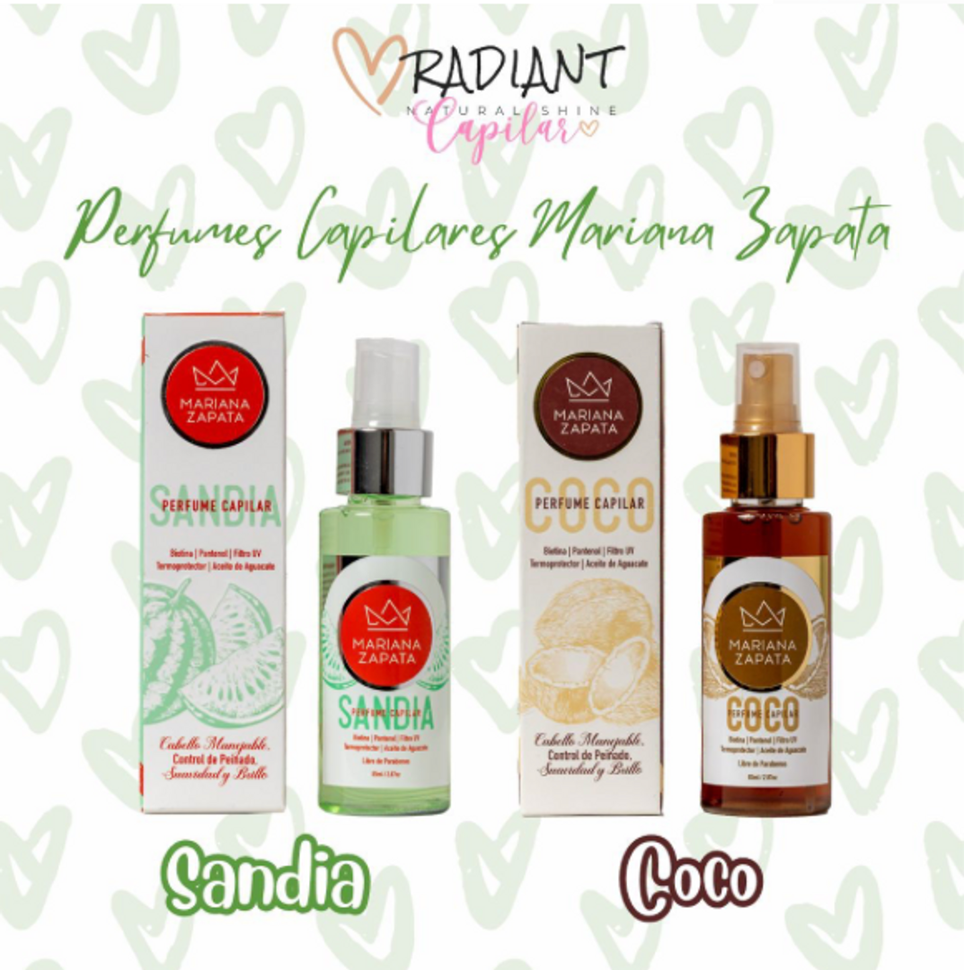 Perfume Capilar Coco - Mariana Zapata