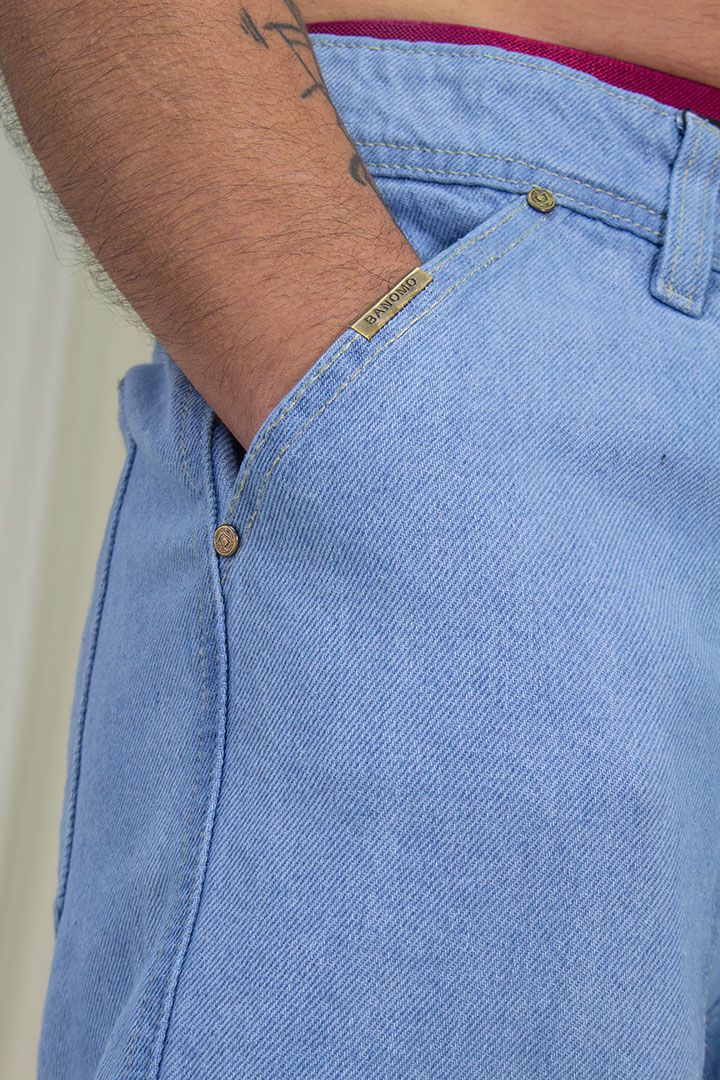 JEANS CARGO AZUL CLARO 