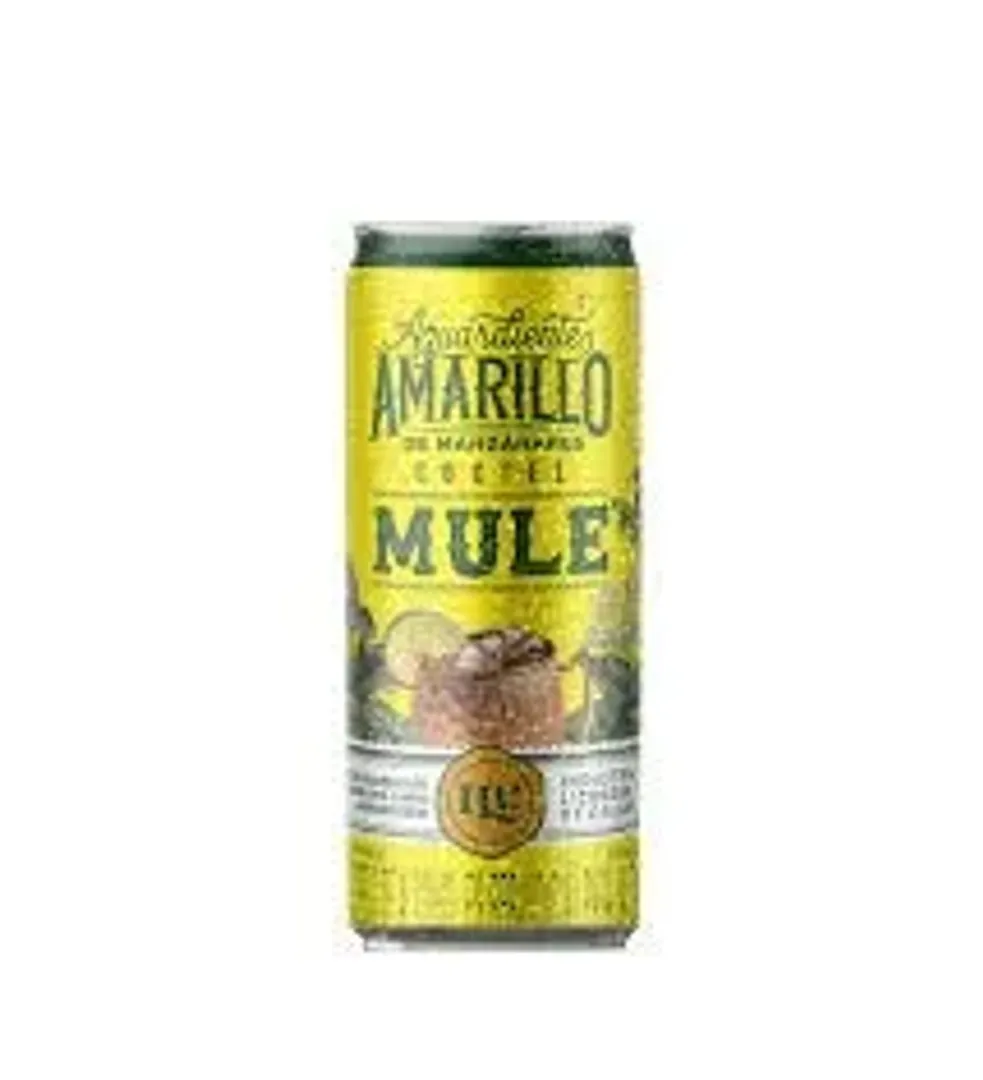 COCTEL AGUARDIENTE AMARILLO SA MULE*269ML