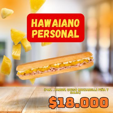 Imagen del producto Sandwich Hawaiano Personal