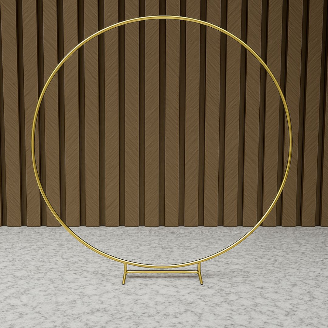 ESTRUCTURA METALICA  REDONDA 1,80 m x 1,80 m 4 DESARMABLE