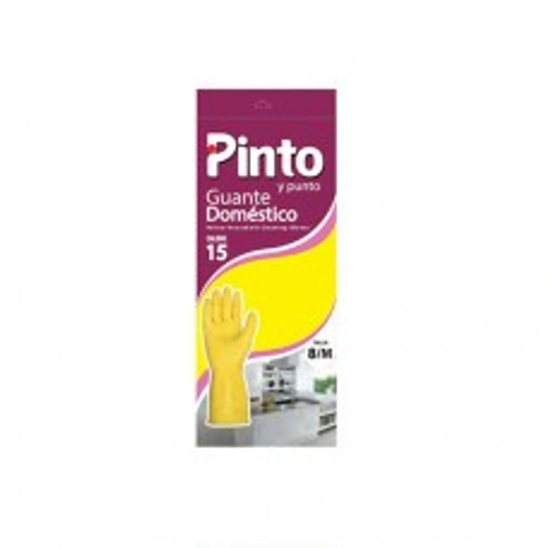 	GUANTE DOMESTICO AMARILLO TALLA 8/M FULLER PINTO