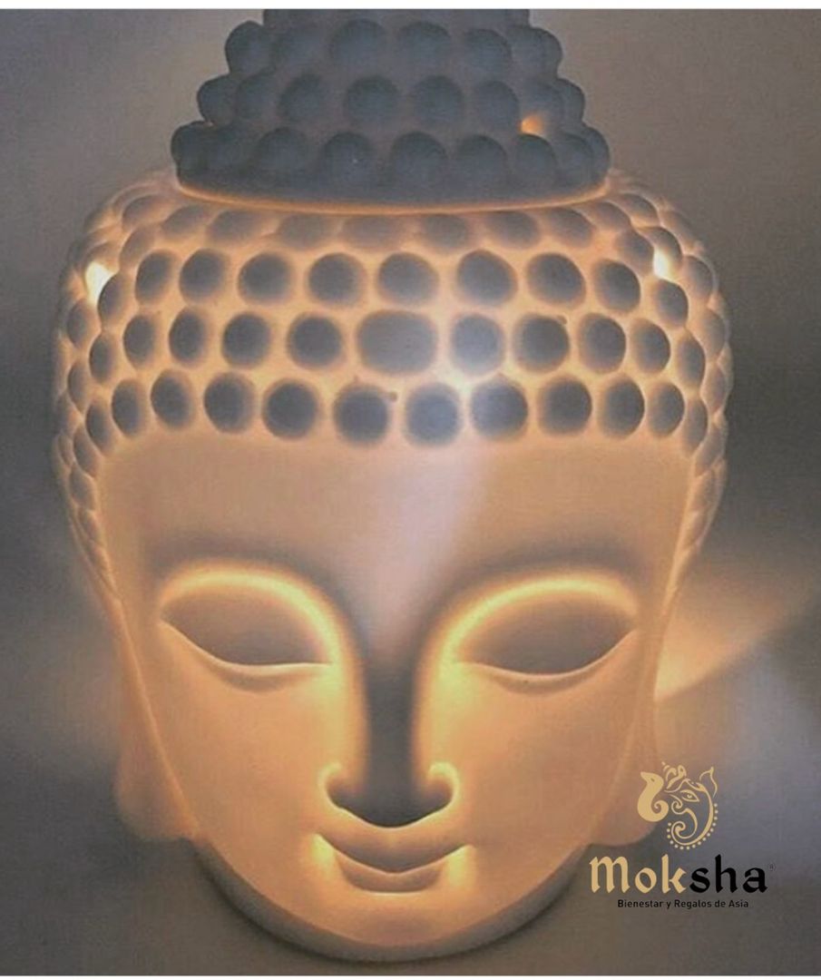 Pebetero Cabeza de Buda