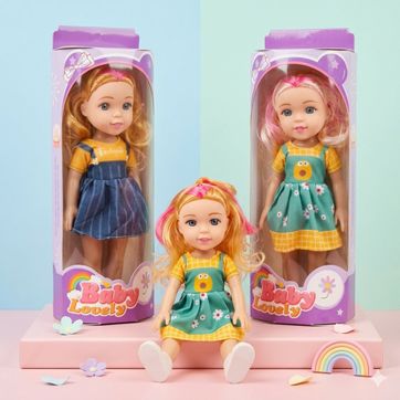 Muñeca jardinera caja - imagen 1