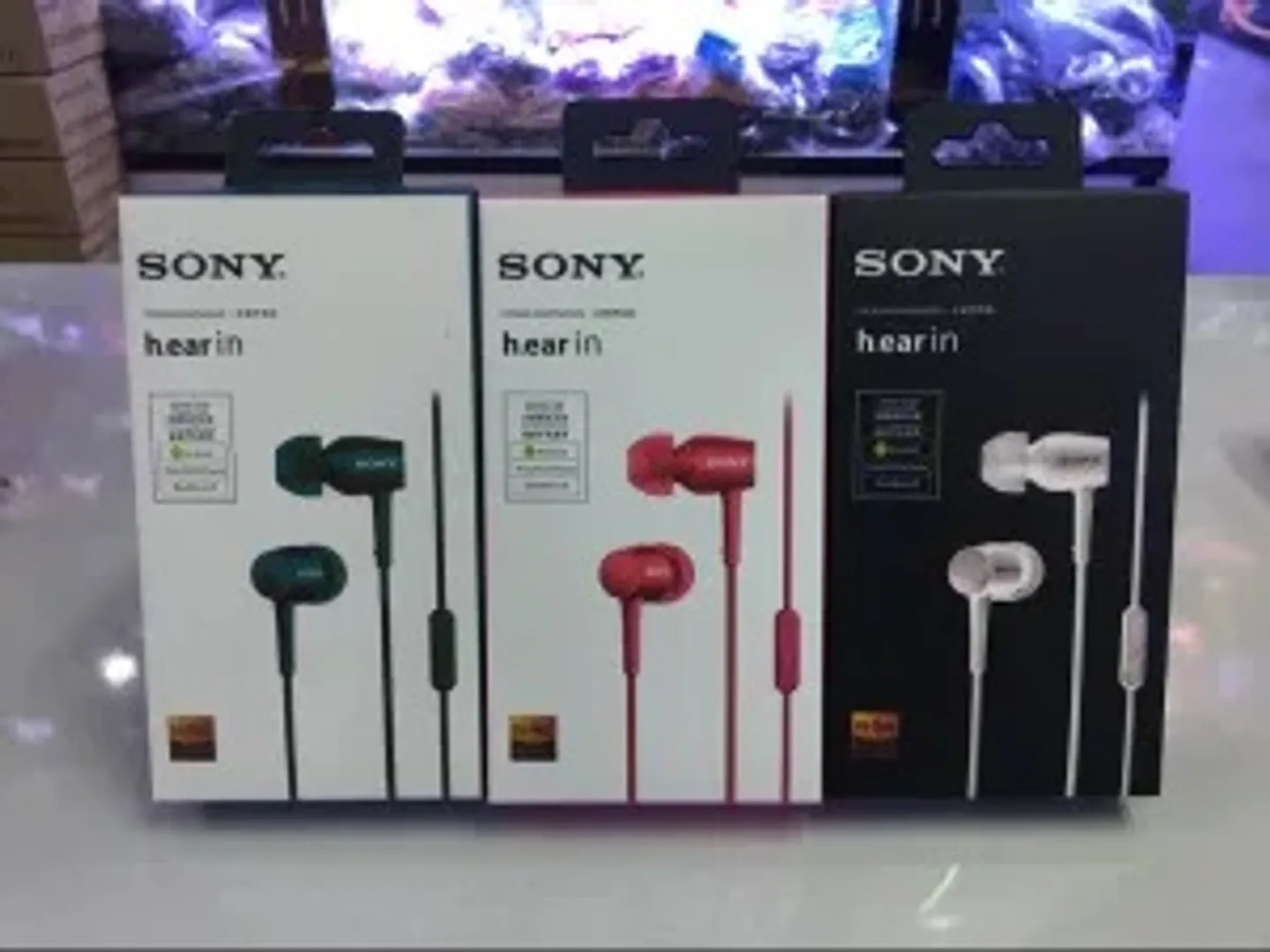 Audífonos tipo Sony h.ear in MDR-EX750AP