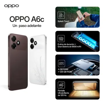 CEL OPPO A6C /4 GB RAM/ 128GB" - imagen 1