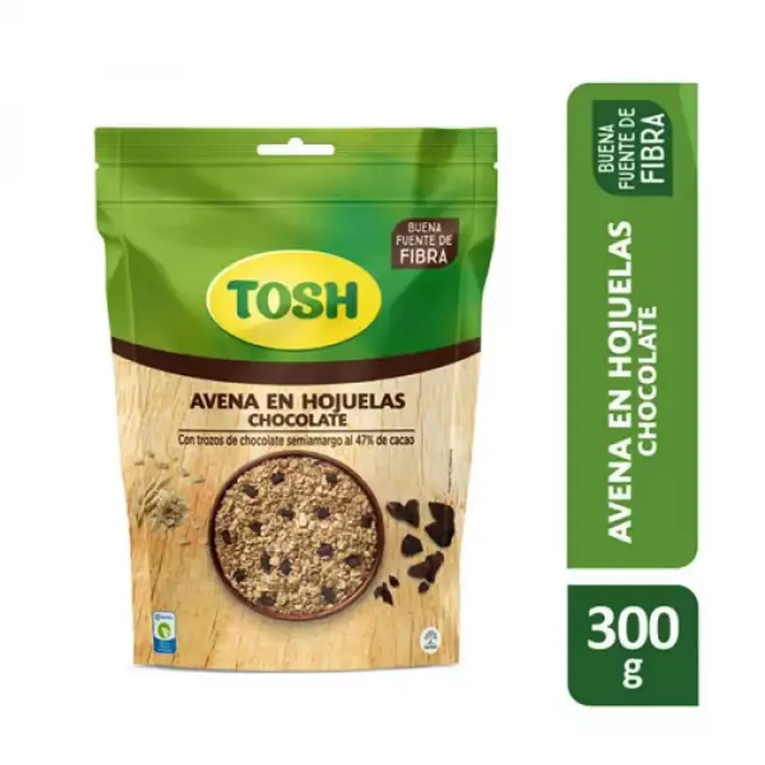 AVENA HOJUELAS CHOCOLATE TOSH*290G