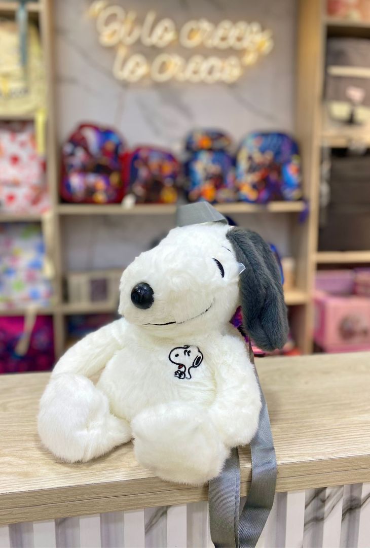 MOCHILA PELUCHE SNOOPY 35 CM 