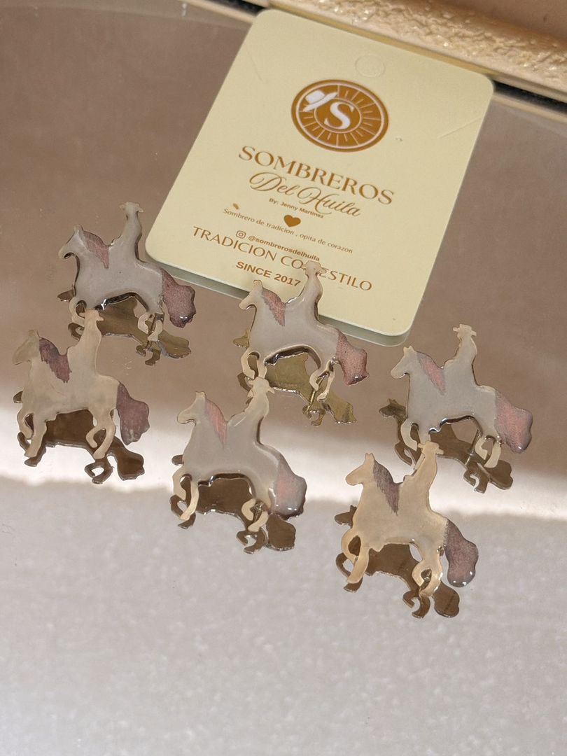 PIN CABALLO JINETE