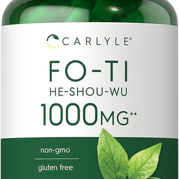 FOTI 1000mg Raíz de He-Shou-Wu 180 CAP CARLYLE - imagen 1
