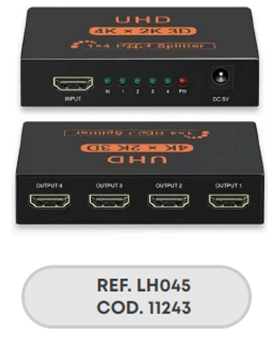 HDMI SPLITTER X4 4K