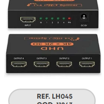 Imagen del producto HDMI SPLITTER X4 4K
