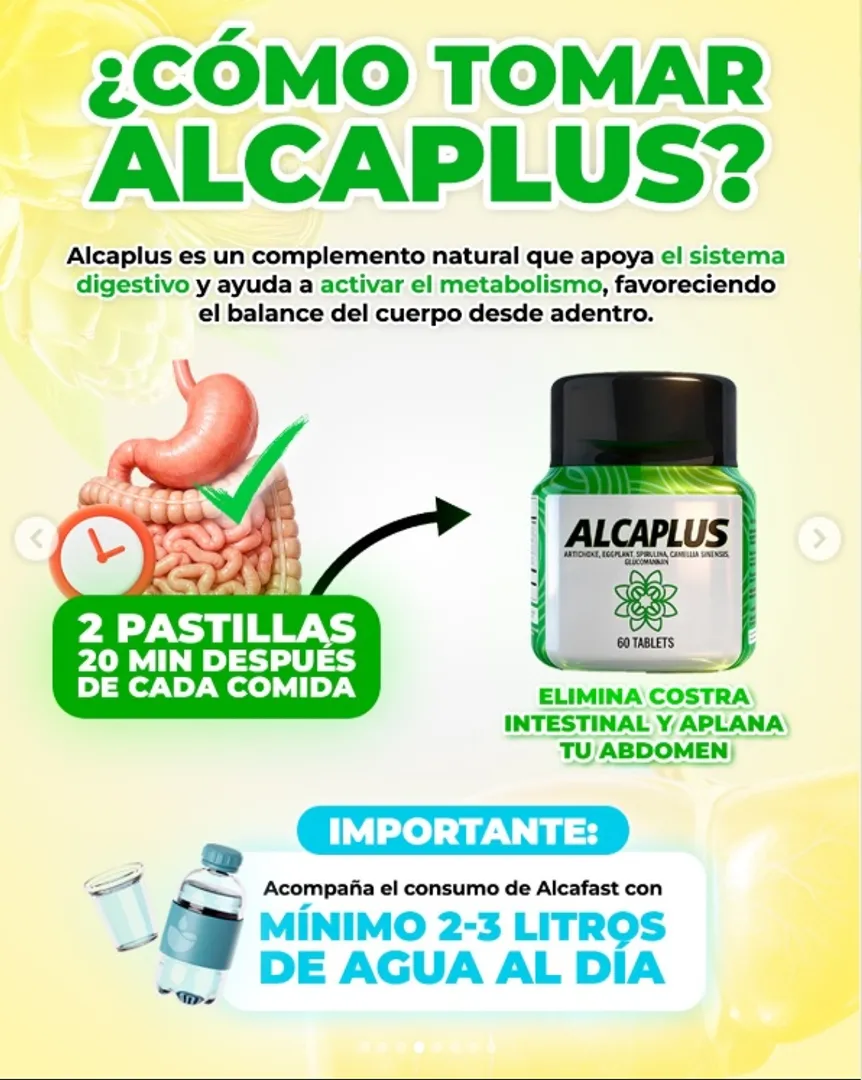 Alcafast 60 CAPSULAS