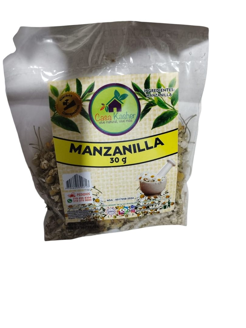 MANZANILLA CASA KASHER*30G