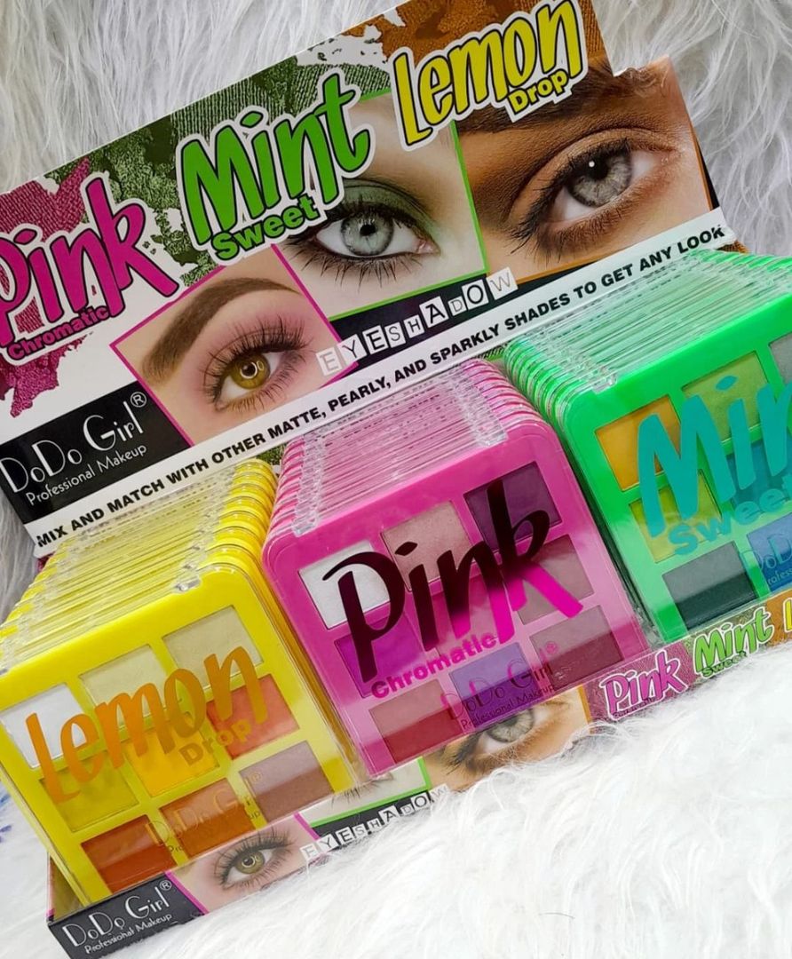 Paletas de sombras DoDo Girl