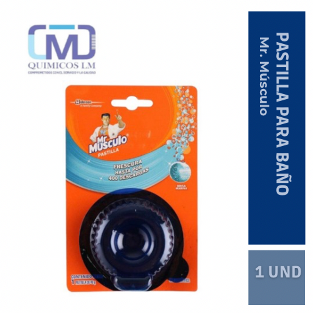 PASTILLA PARA BAÑO MR.MUSCULO X1