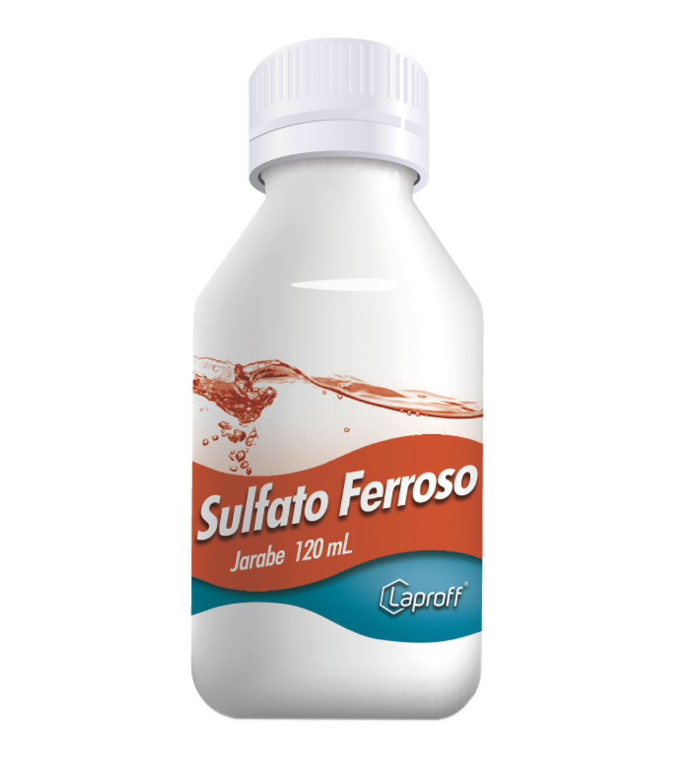 SULFATO FERROSO LAPROFF JBE X 120 ML