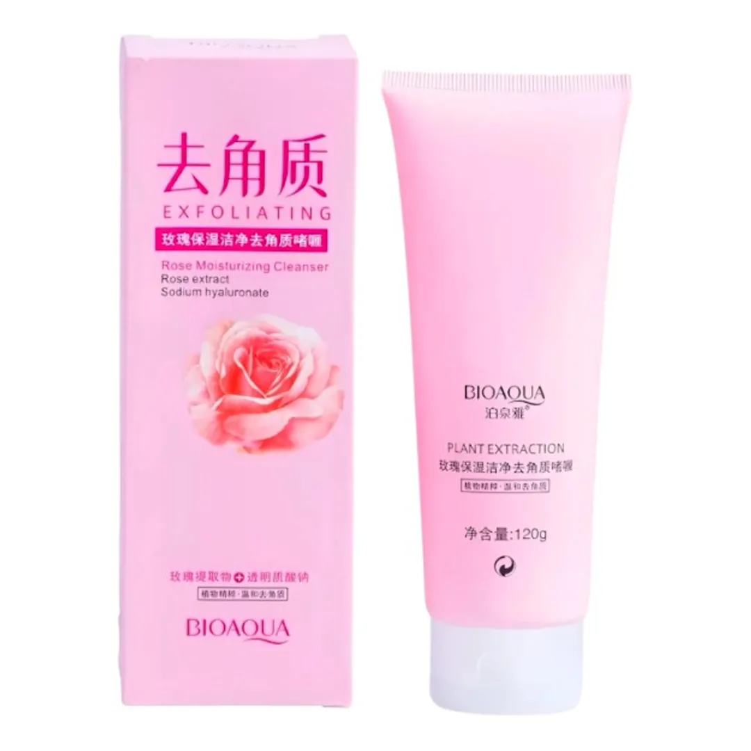 EXFOLIANTE FACIAL DE ROSAS 120g BIOAQUA