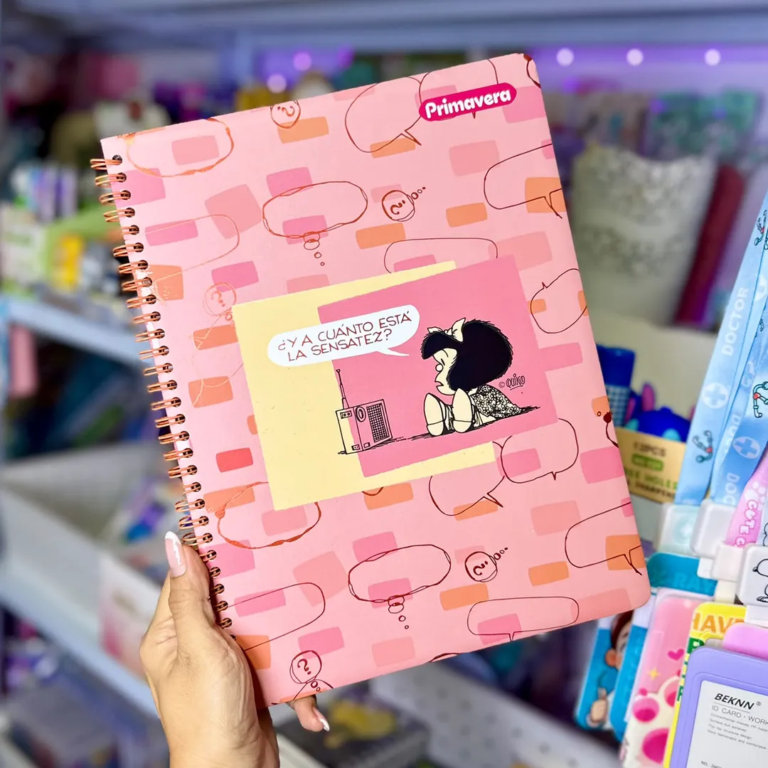 AGENDA MAFALDA PRIMAVERA 80 HOJAS GRANDE