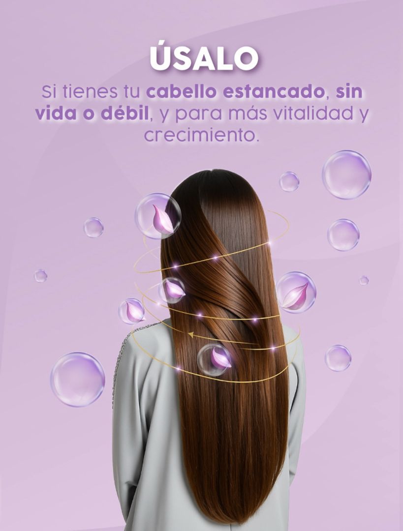 Shampoo Crecimiento Con Extracto de Cebolla y Péptidos