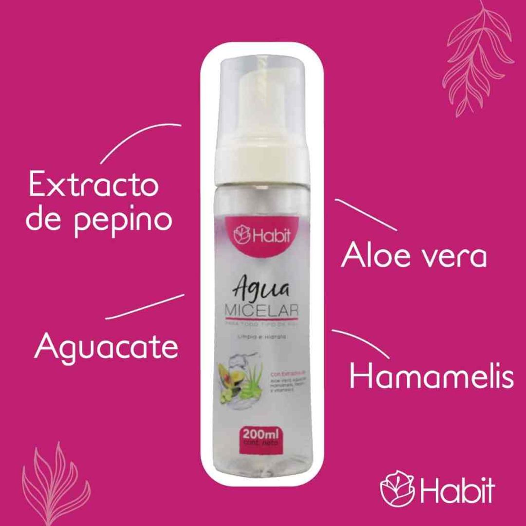 Agua Micelar Habit de Curly Lovers 