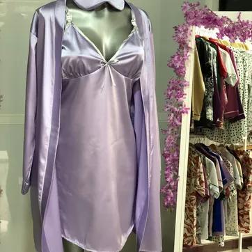 Vestido Lila para Post Parto  - imagen 1