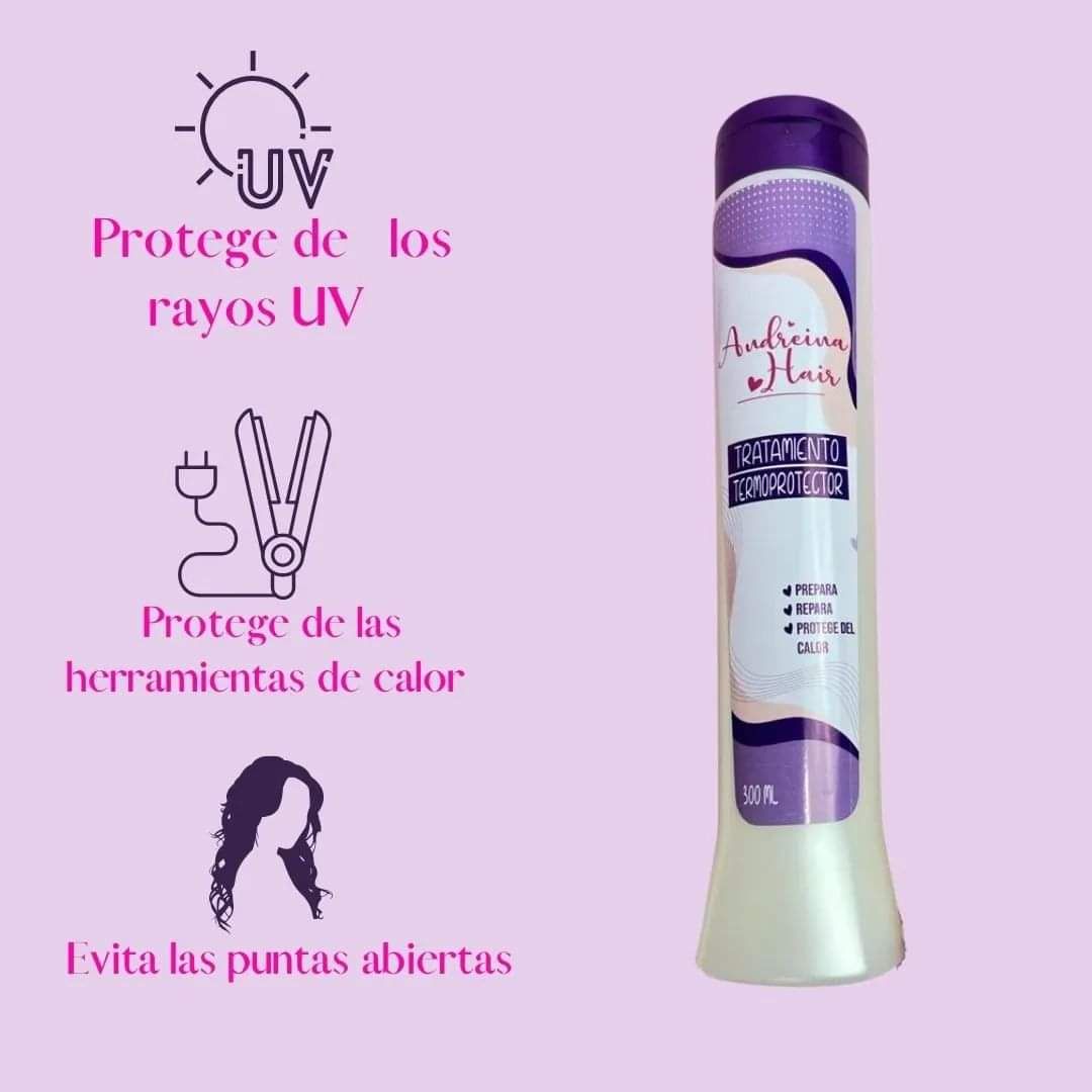 Tratamiento termoprotector andreina hair 