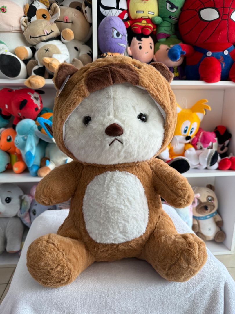 Oso disfrazado de capibara 45cm 