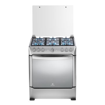 EST PARMA CROMADA 6 PUESTOS GRILL PLANCHA HIERRO FUNDIDO - imagen 1