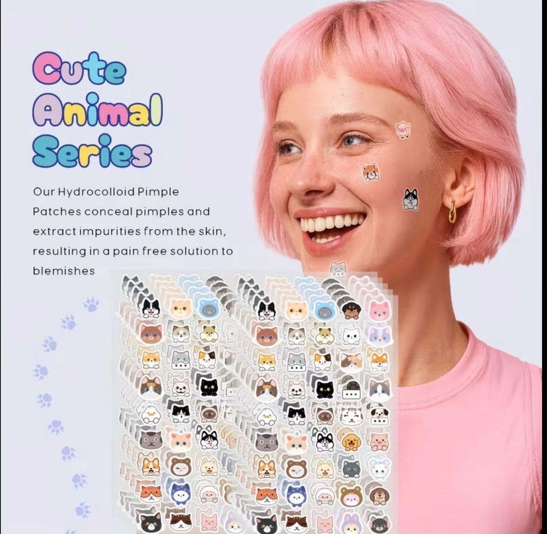 PARCHES DE ACNE DE ANIMALITOS