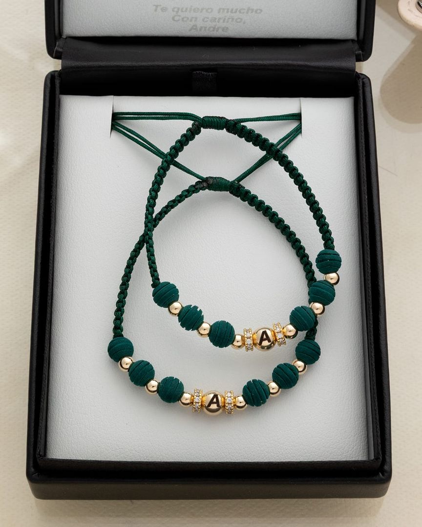 Par manillas pareja unión 