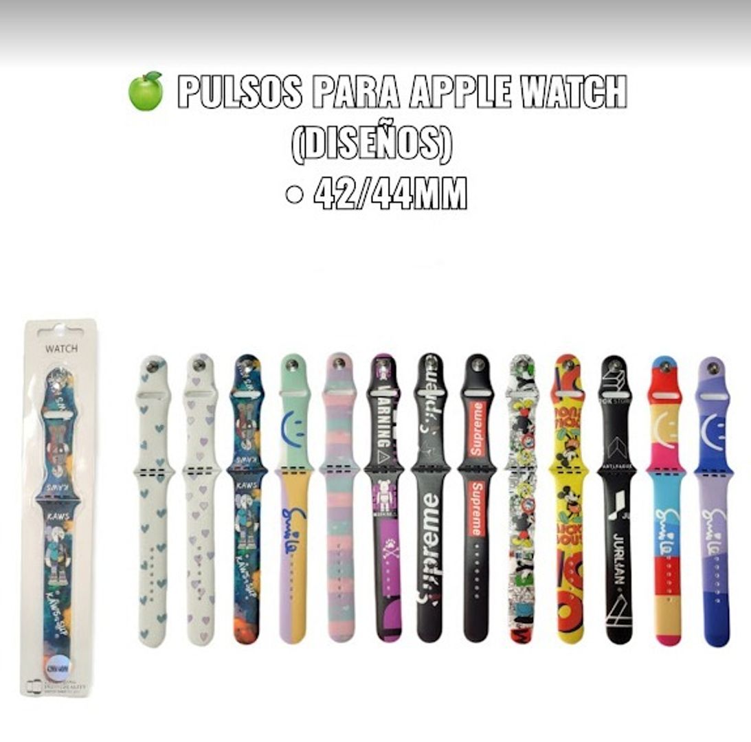 PULSOS PAPPLE WATCH CON DISEÑOS