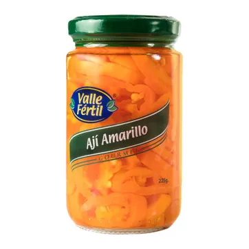 Imagen del producto VALLE FERTL AJI AMARILLO EN RODAJAS