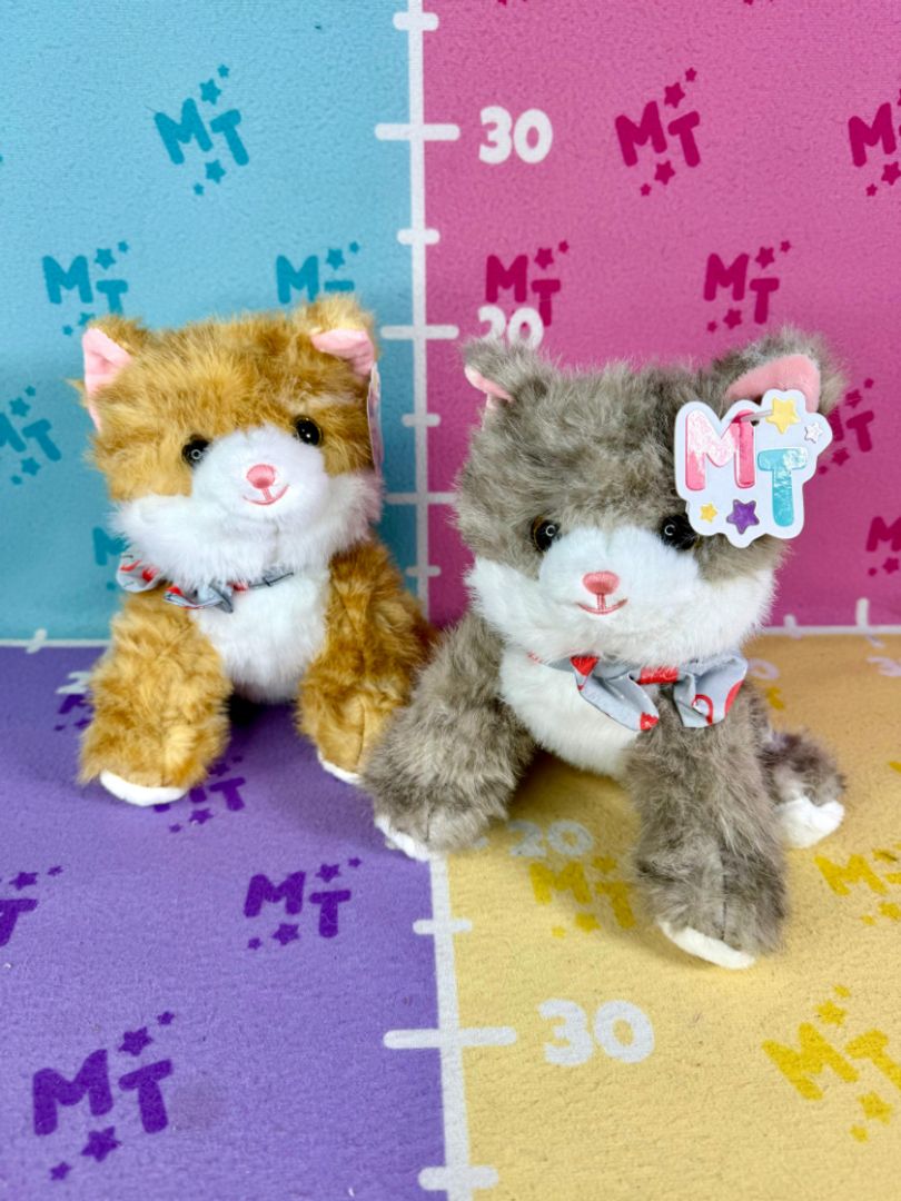 Gato 4 patas cotbatín flamencos 20cm PLS