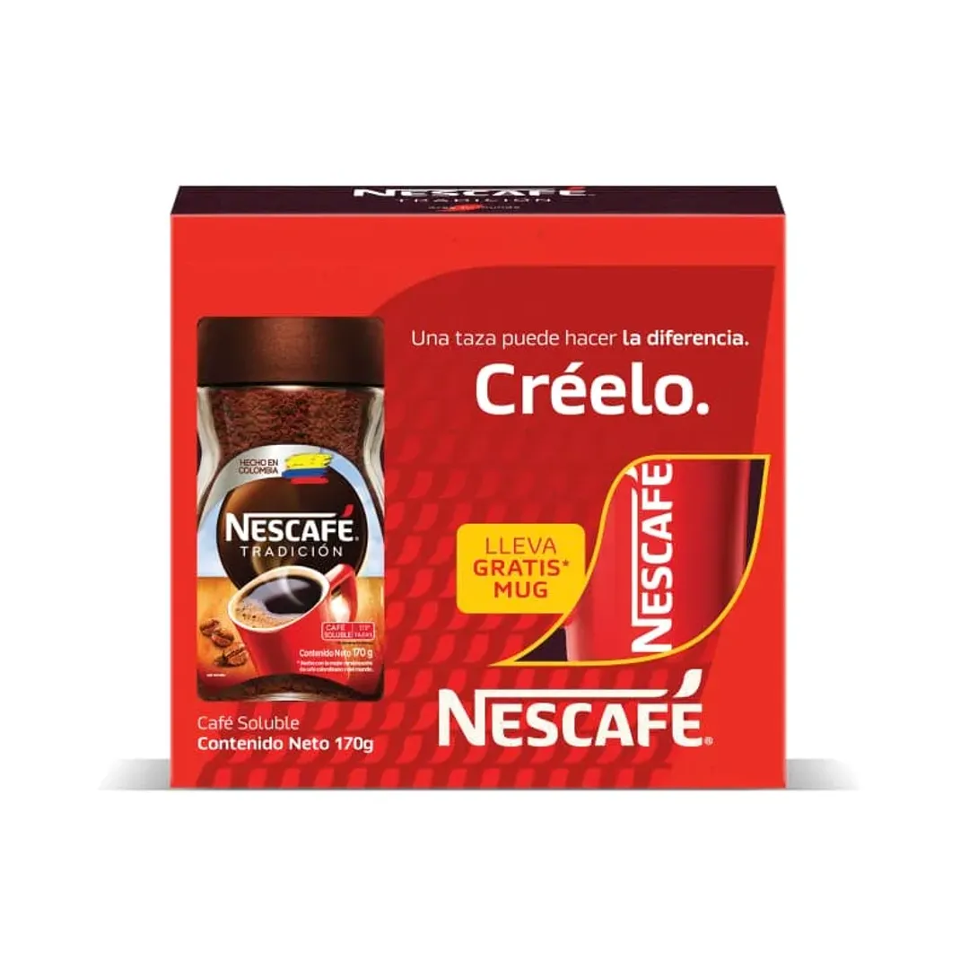 NESCAFE *170G GRATIS MUG