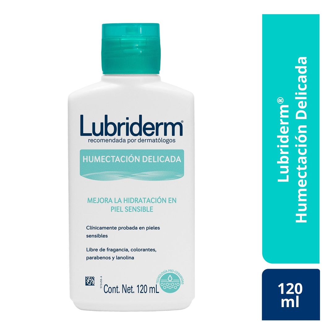 LUBRIDERM VERDE HUMECTACION DELICADA X 120ML