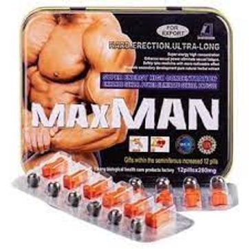 Imagen del producto POTENCIADOR SEXUAL MASCULINO MAXMAN* 12