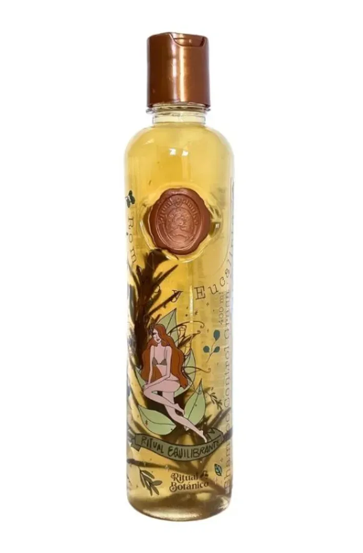 Shampoo romero y eucalipto ritual botanico