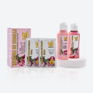 Kit Keratina de Cebolla, Romero y Biotina: - imagen 1