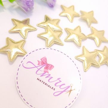 Kit 10 Unid. 2.5cm Estrellas Doradas  - imagen 2