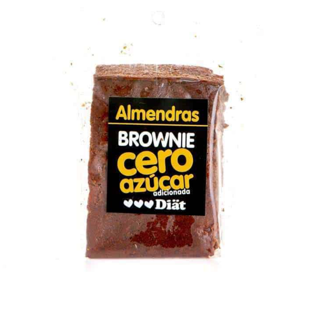 BROWNIE ALMENDRAS SIN AZUCAR DIAT