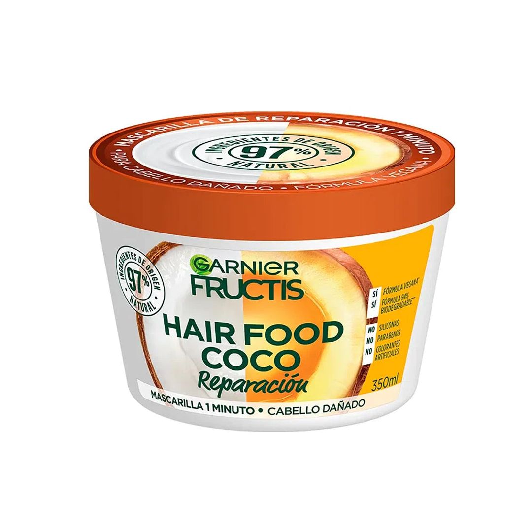 MASCARILLA CAPILAR GARNIER*350ML HAIR FOOD COCO