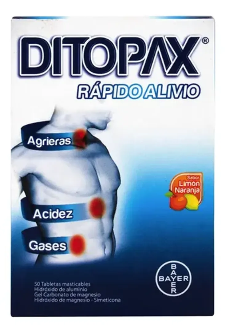 DITOPAX NORMAL AZUL SOB X 10 TAB