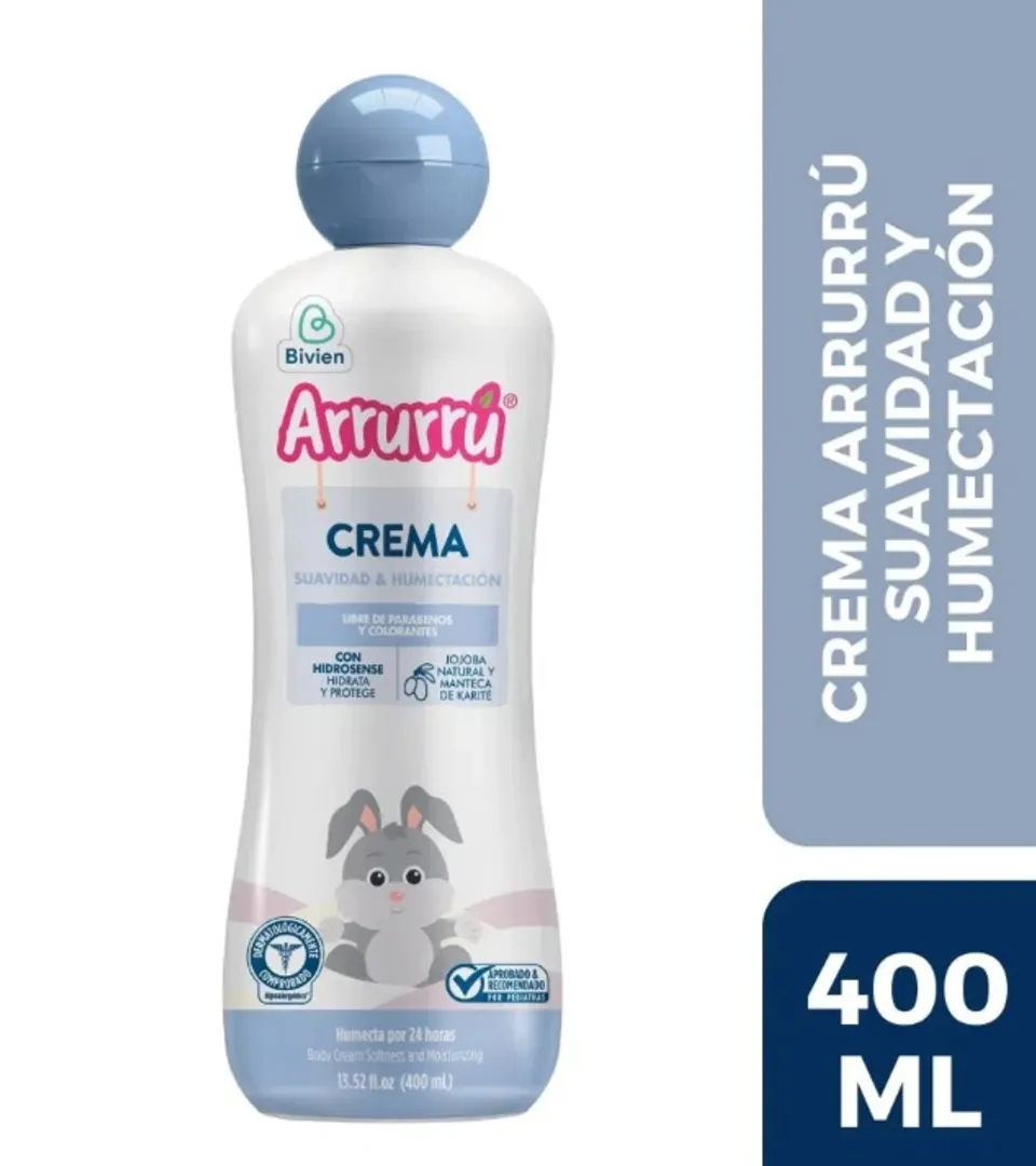 Crema Liquida Arrurrú Suavidad y Humectación x 400 ml